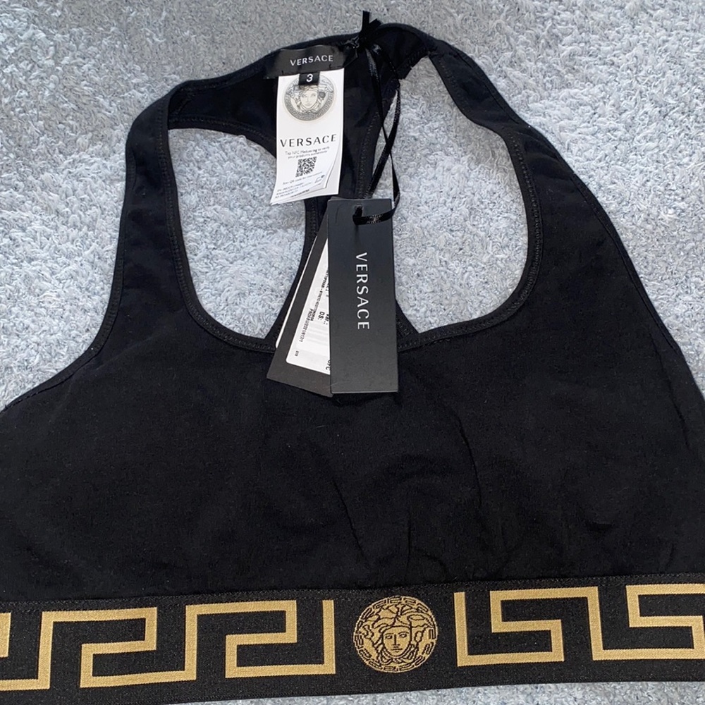 Brand new Versace sports bra.
